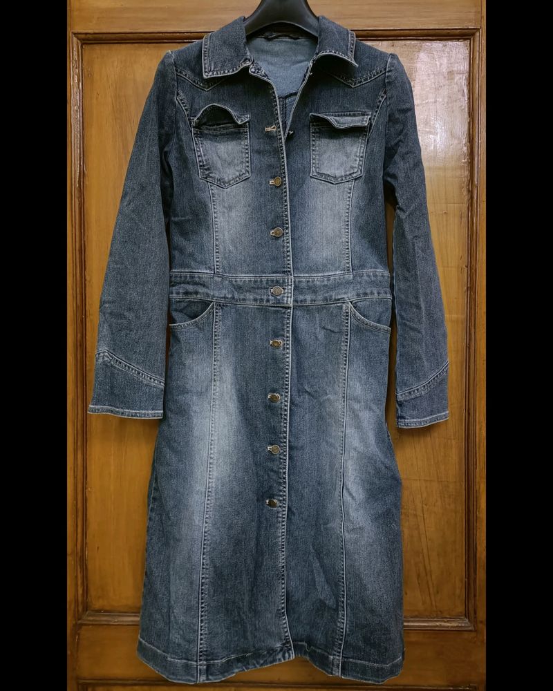 Denim Long Dress