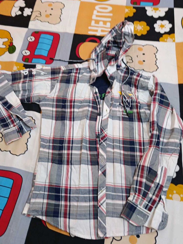 Checked Flannel Shirt