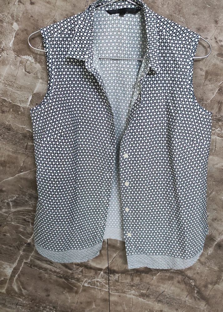 B/W Slevvele Shirt