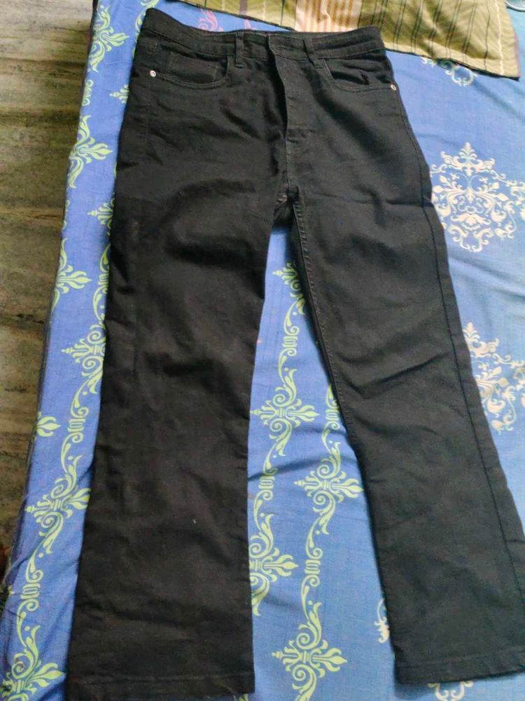 Black Flare Jeans
