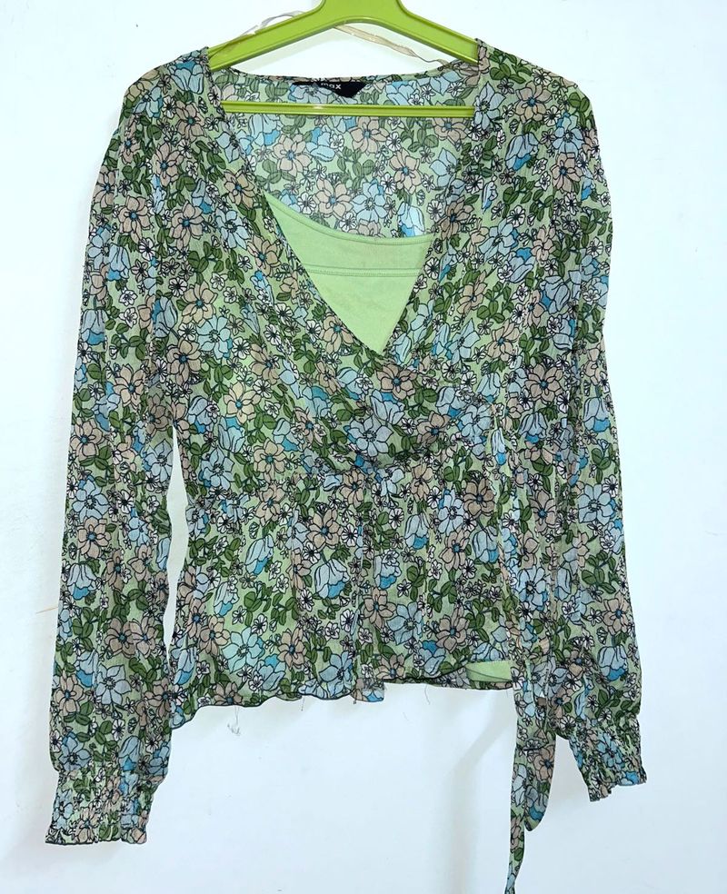 Floral Print Top