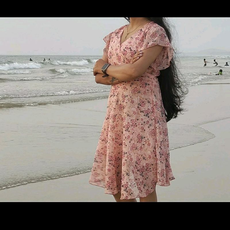 Pink Mini Beach Dress...for Girls