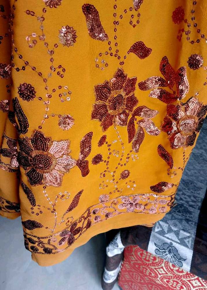 Embroidered Saree.unused.