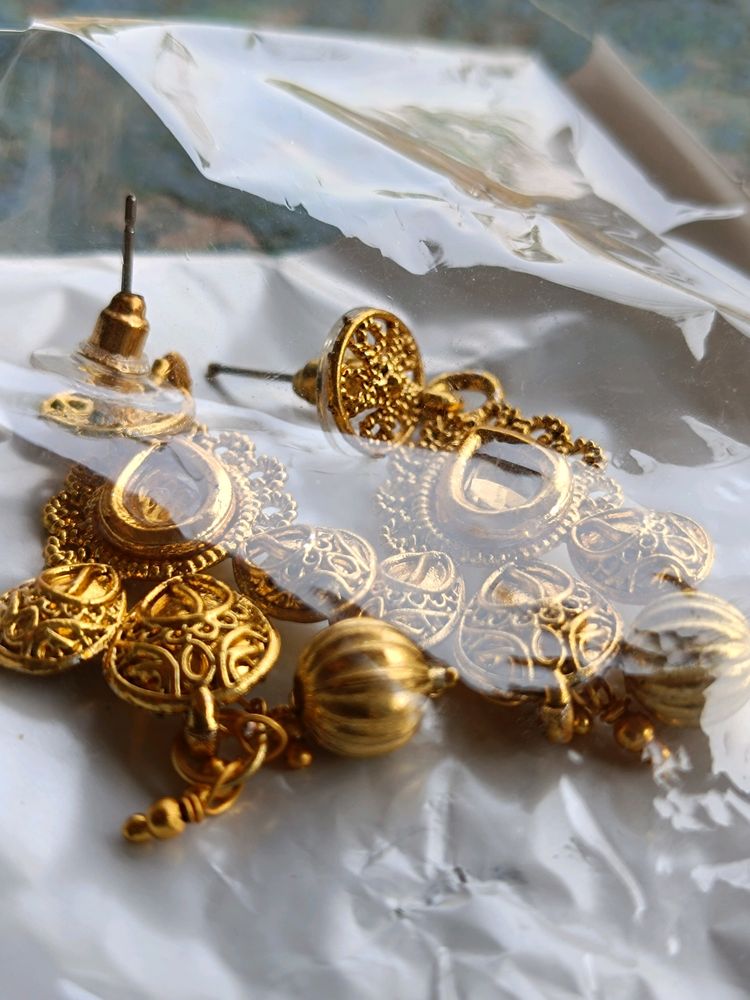 Gold Plated Earrings (Discount)