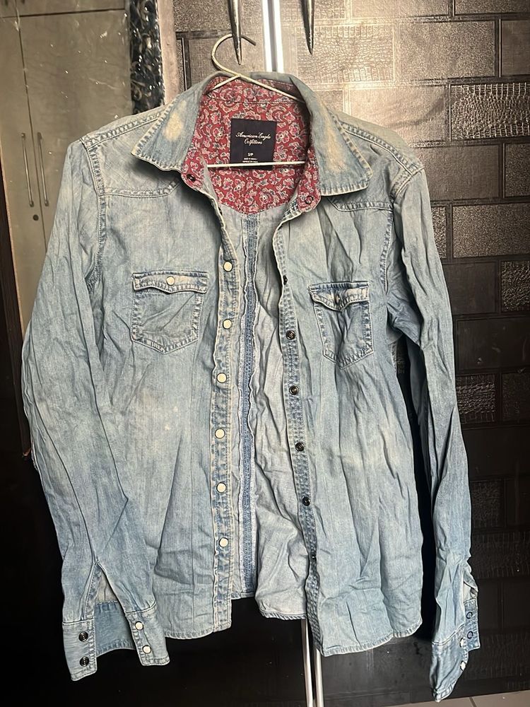 American Eagle Denim Shirt