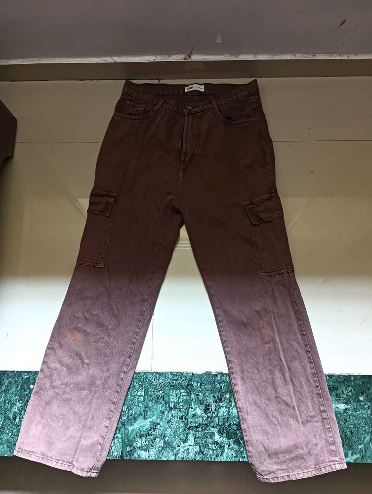 Brown Cargo Pant