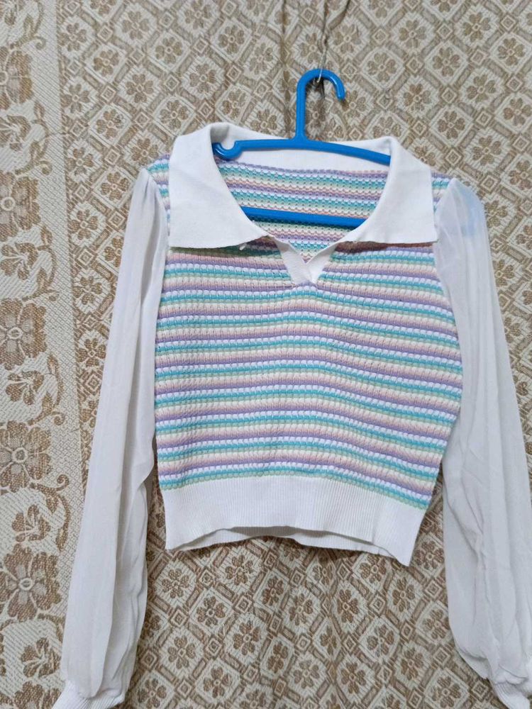 Knitted Woolen Top