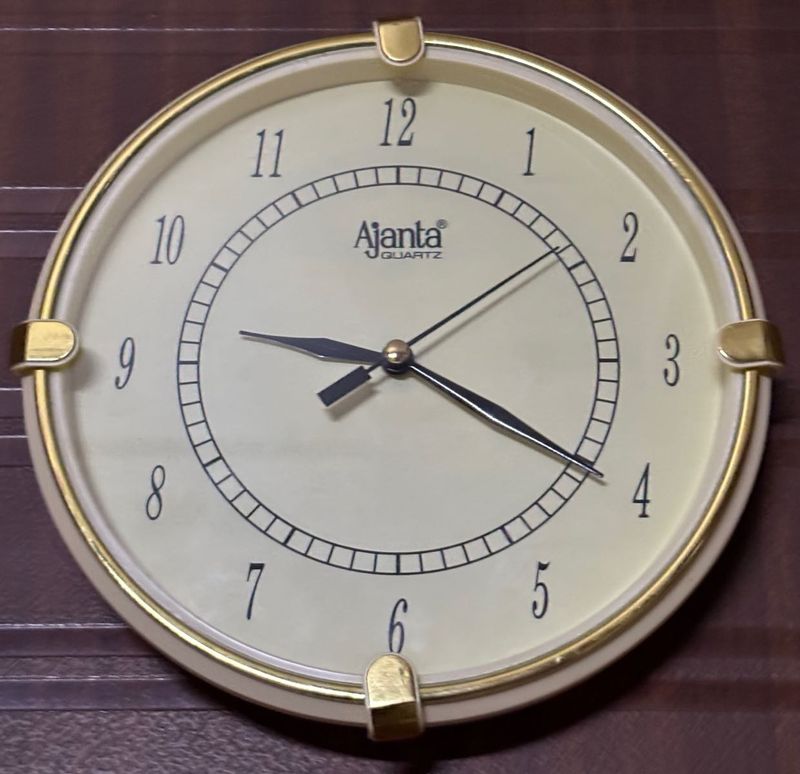 Ajanta Quartz Wall Clock