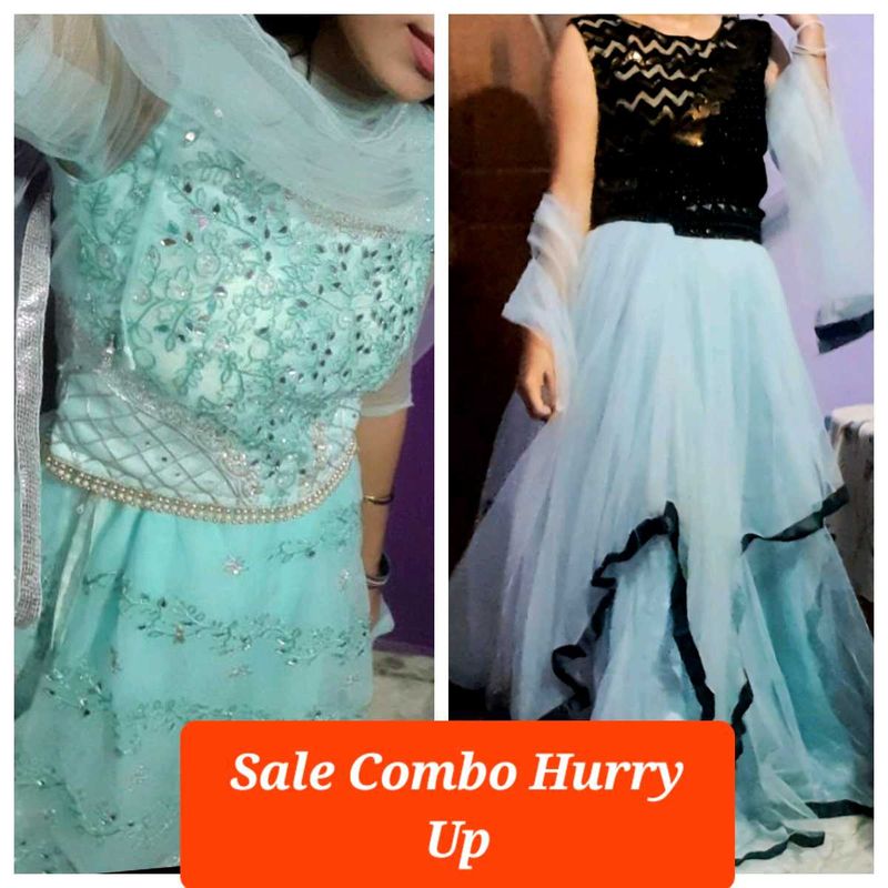 Fancy Lehanga Combo Sale Hurry Up