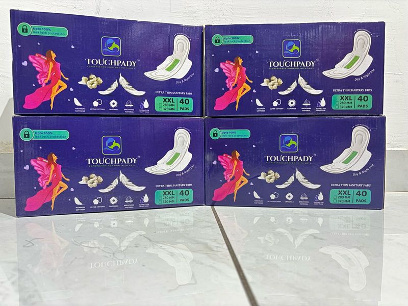 Pack Of 4 TOUCHPADY ULTRATHIN 320 MM ANION CHIP SA