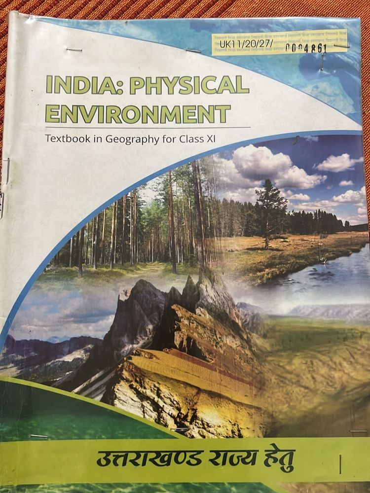 Class 11 India Physical Environment