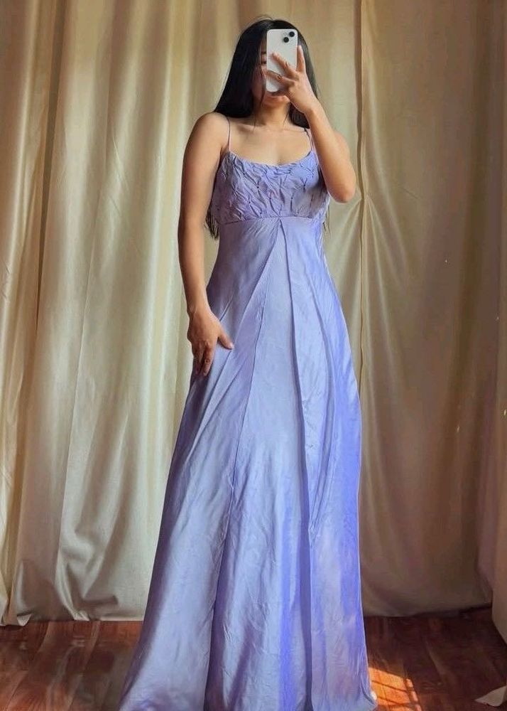 Lilac Gown Bridgerton Inspired Dress