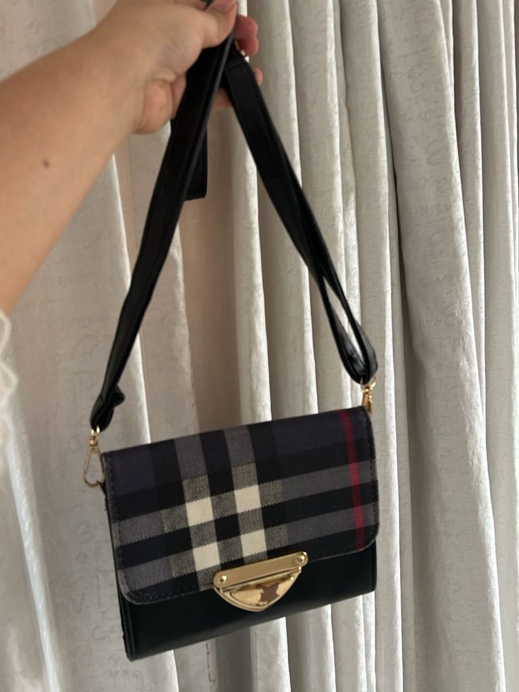 Plaid Crossbody Bag