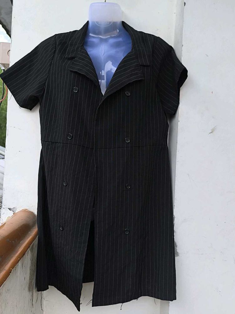 Striped Blazer Dress