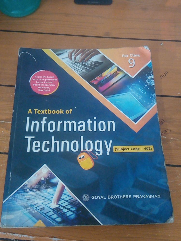 Information Technology For Class 9