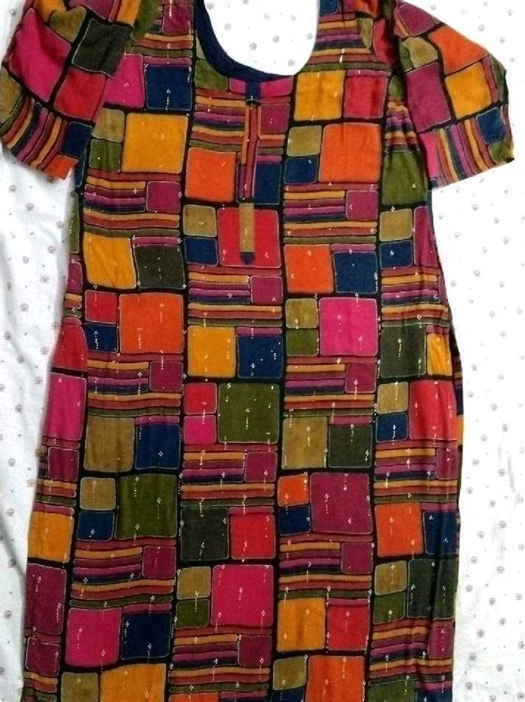 Multicolor Pant Suit