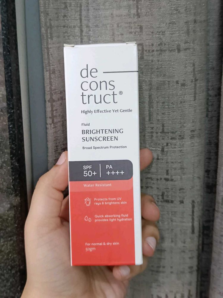 Deconstrust Fluid Brightening Sunscreen