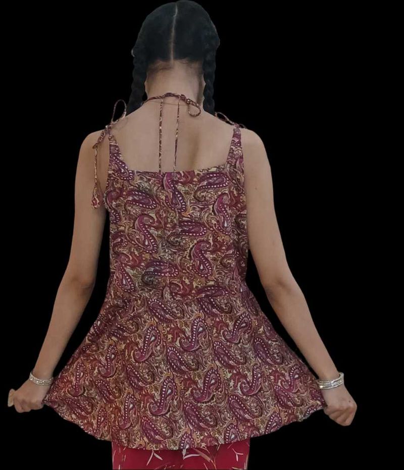 Rajasthani Dress Back Less