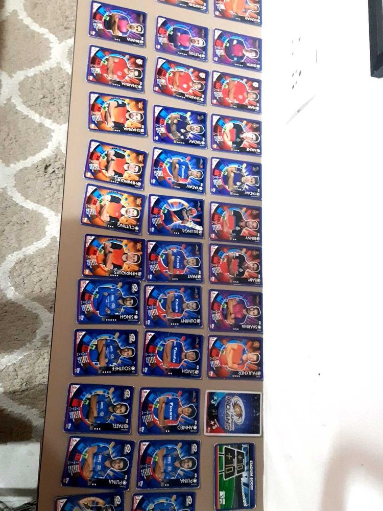 Cricket Attax Cards