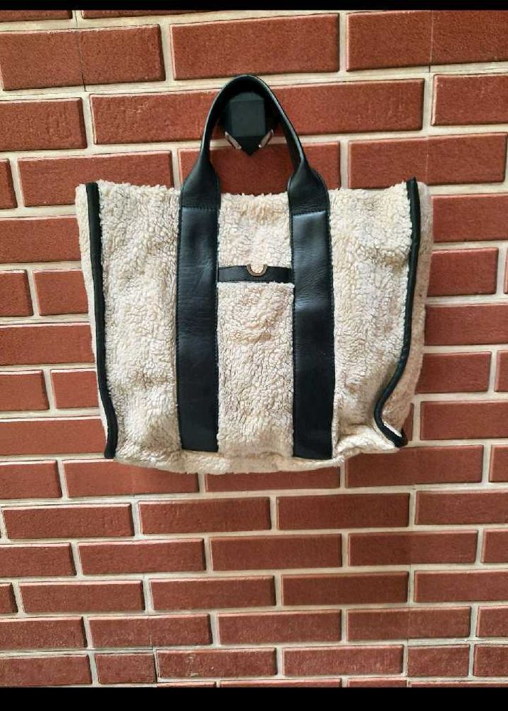 Fuzzy Tote Bag