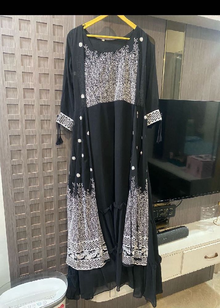 Elegant Black Kurta Set
