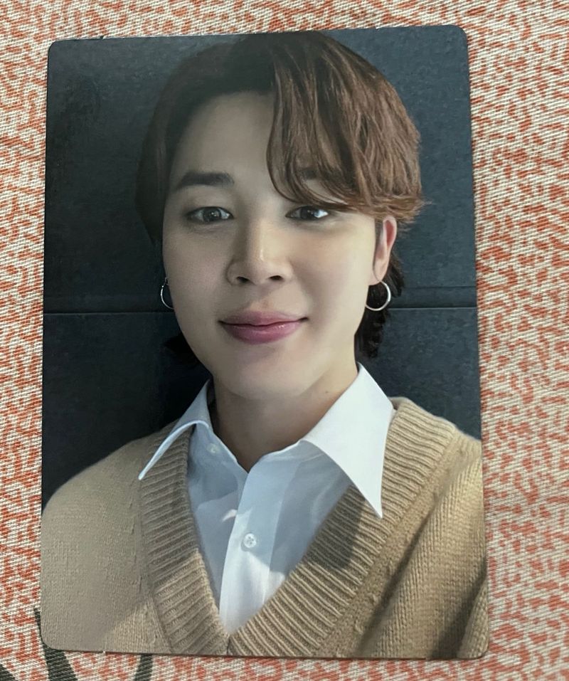 Bts Jimin Official Photocard From Army Membership