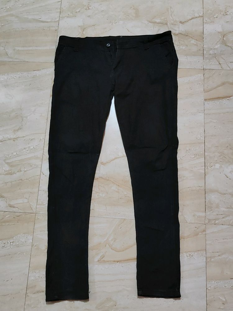 Black Colord Pencil bottom Pant