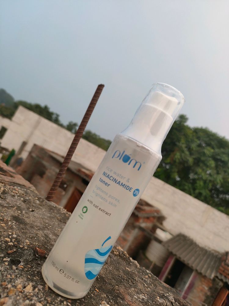 Plum Rice Water And Niacinamide Toner ..