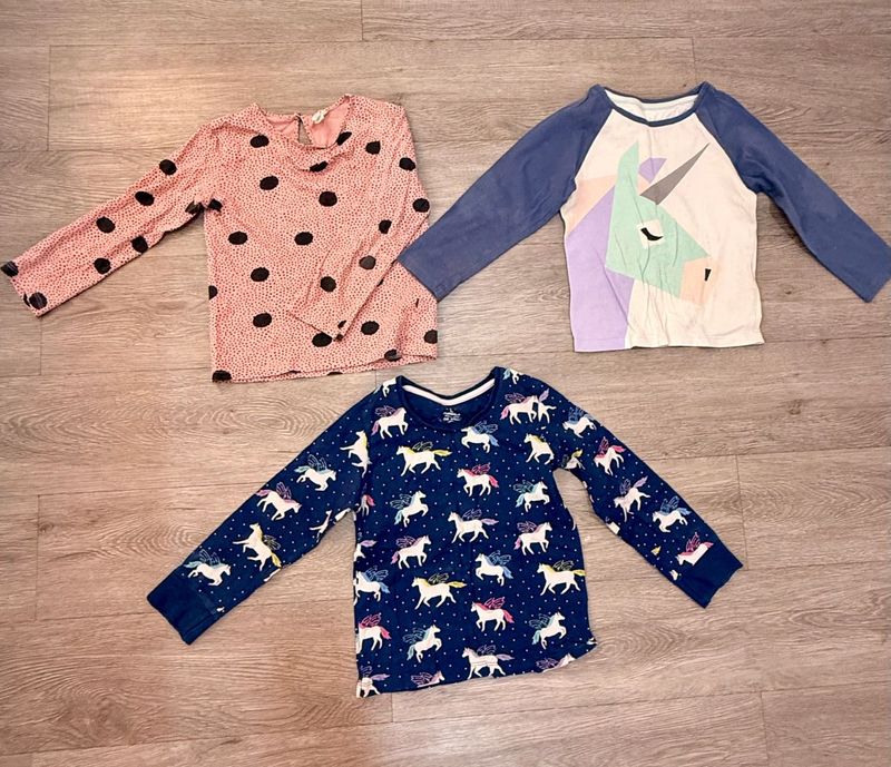 Girls&#39; Long Sleeve T-Shirt Bundle
