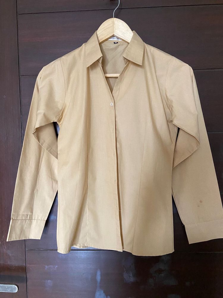 Women’s Nude Colour Shirt (M)