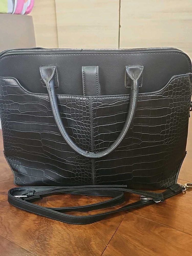 Stylish Black Laptop Bag