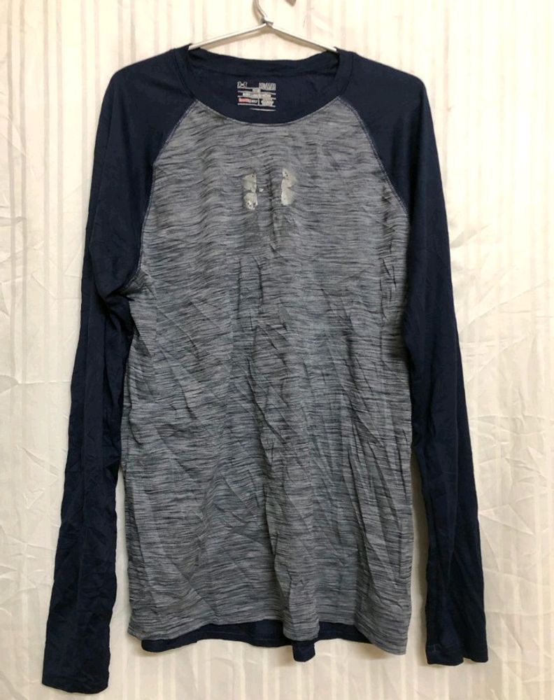 Under Armour Blue Long Sleeve T Shirt