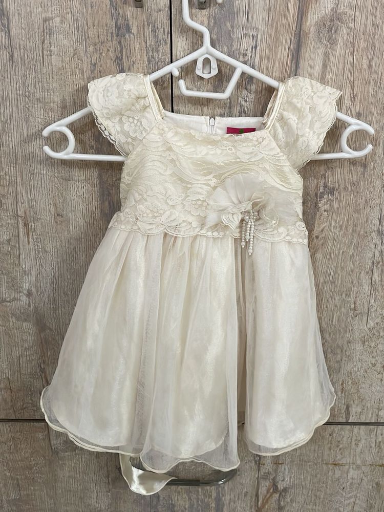 Ivory Lace Dress