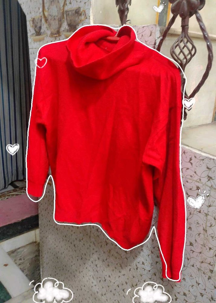 Woollen Sweatshirt Top