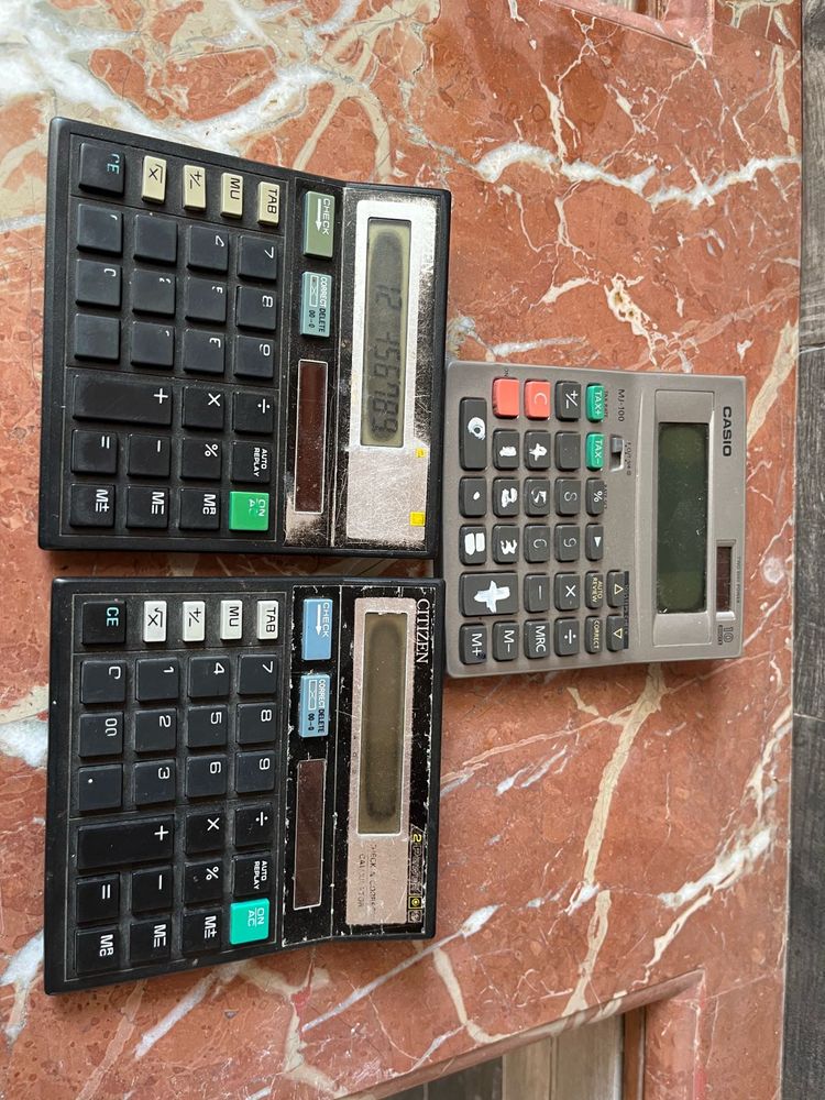 Casio &amp; Citizen Calculators