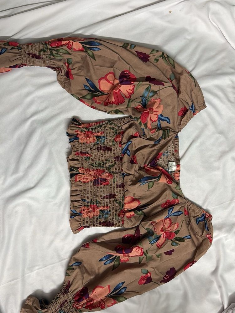 Floral Print Top