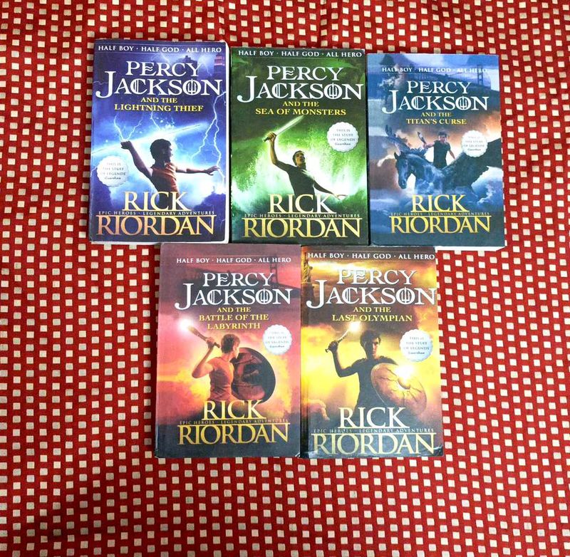 Percy Jackson Book Set