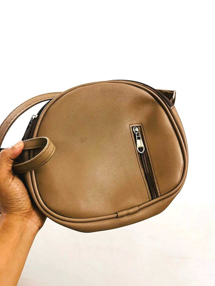 Beige Slingbag