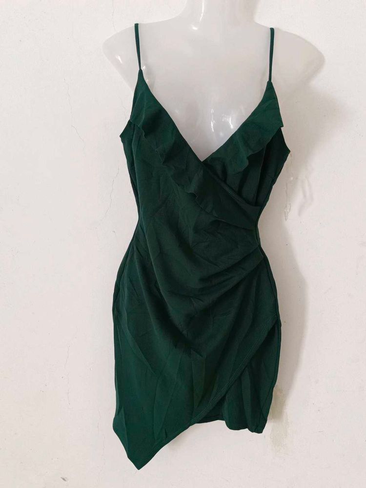 JERRY GREEN BODYCON DRESS