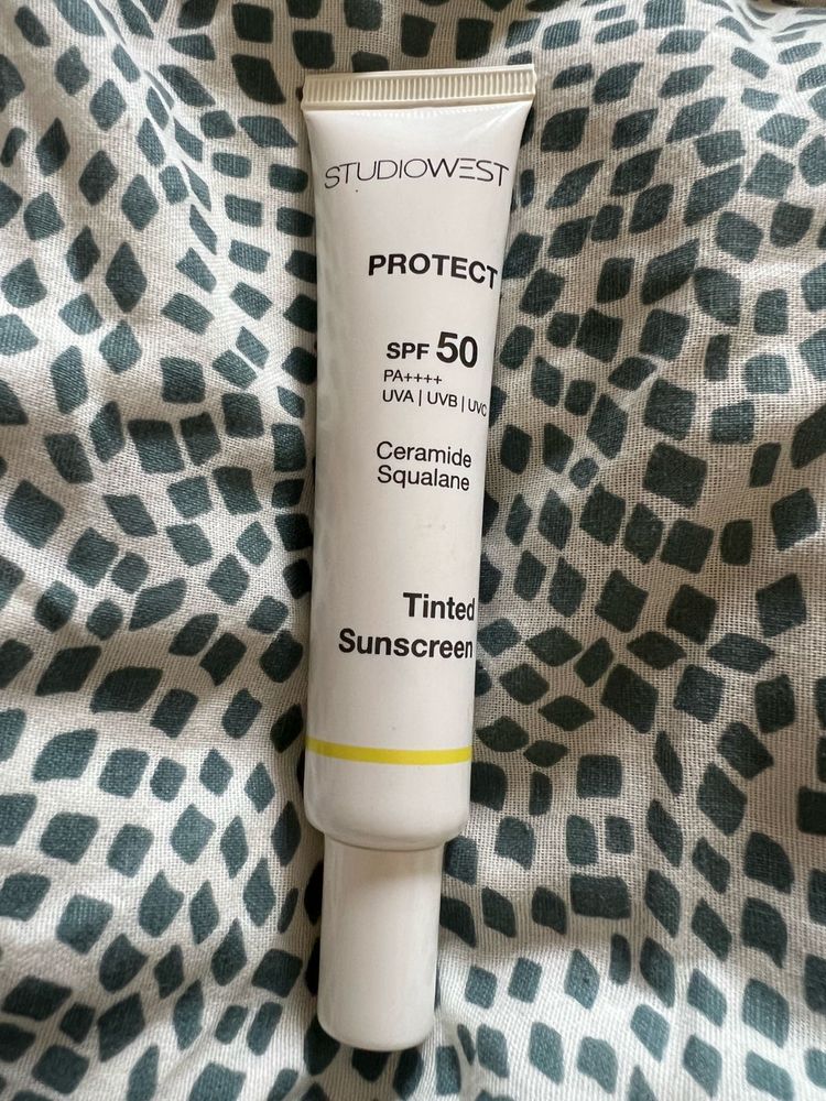 New StudioWest Tinted Sunscreen SPF 50
