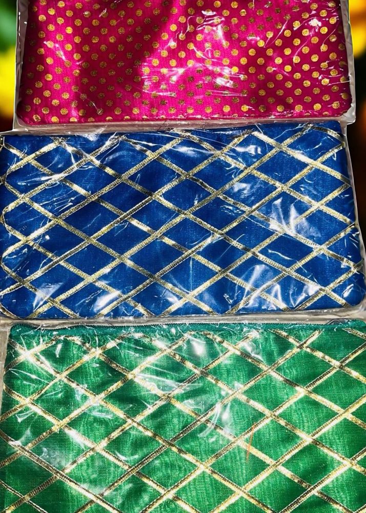 Embroidered Pouch Bundle