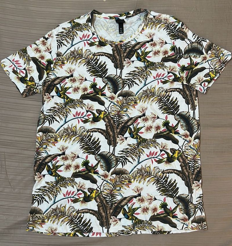 Floral Print H&amp;M T-Shirt