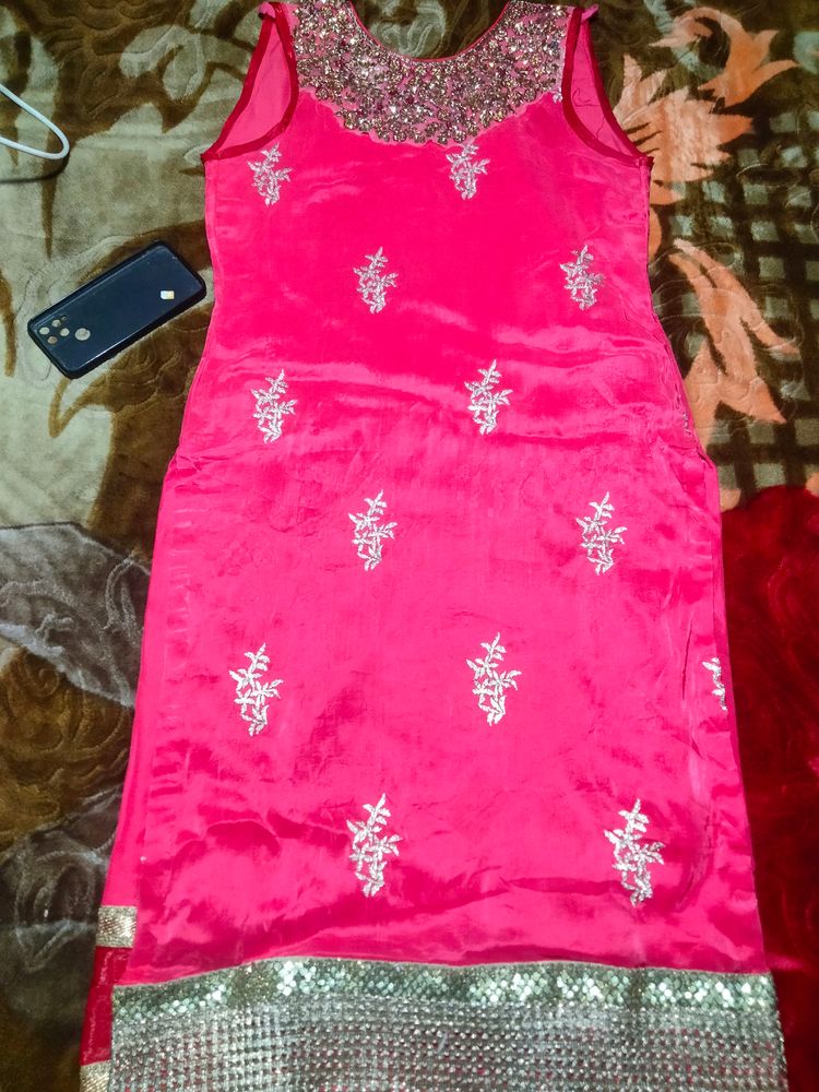 Khadadar Kurti Party Wear