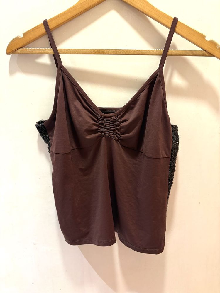 Beautiful Brown Imported Top