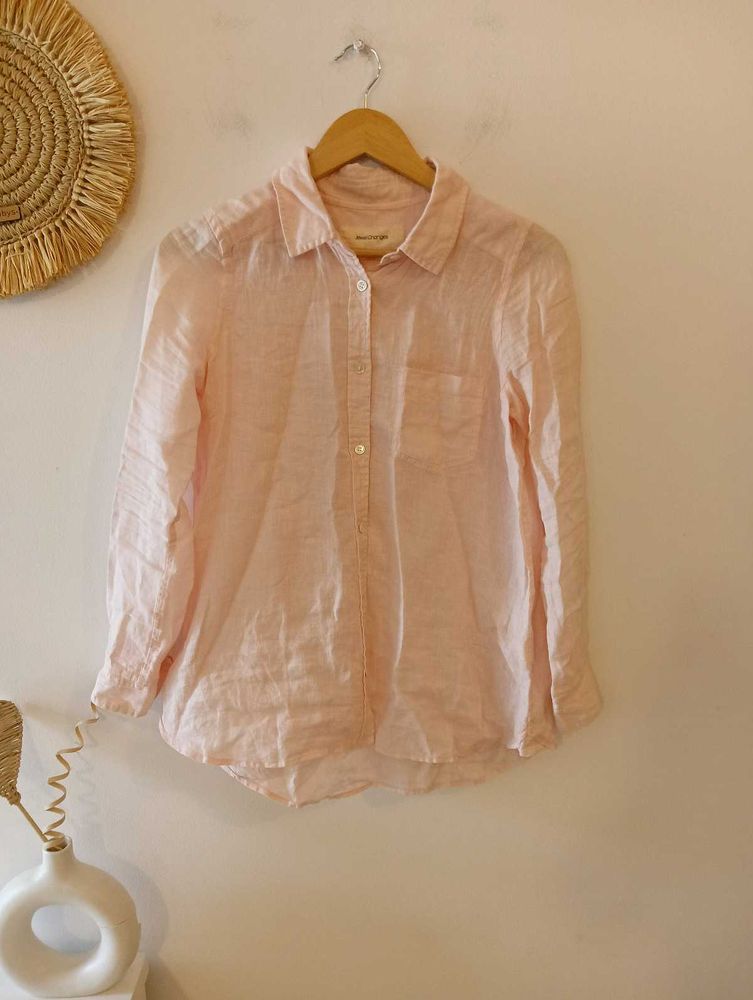 Jewel Changes Linen Shirt From Singapore