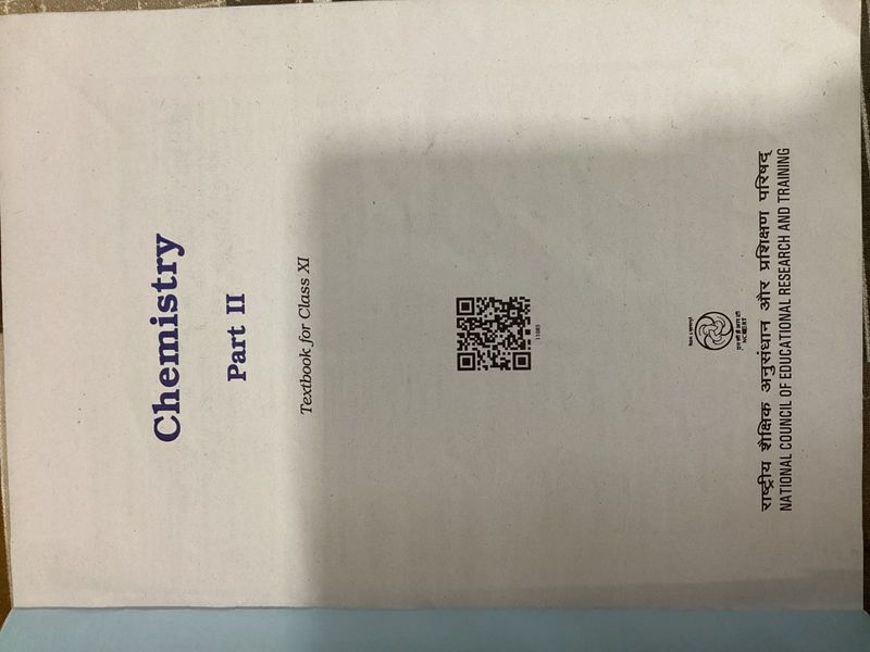 Class XI Chemistry Part II