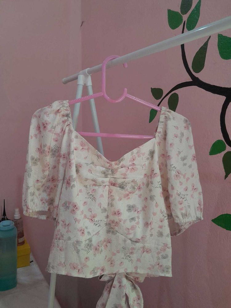 Floral Print Top