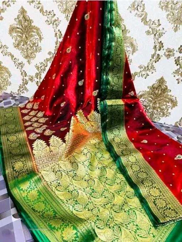 🤩Heavy Look Banarasi Pattu Saare