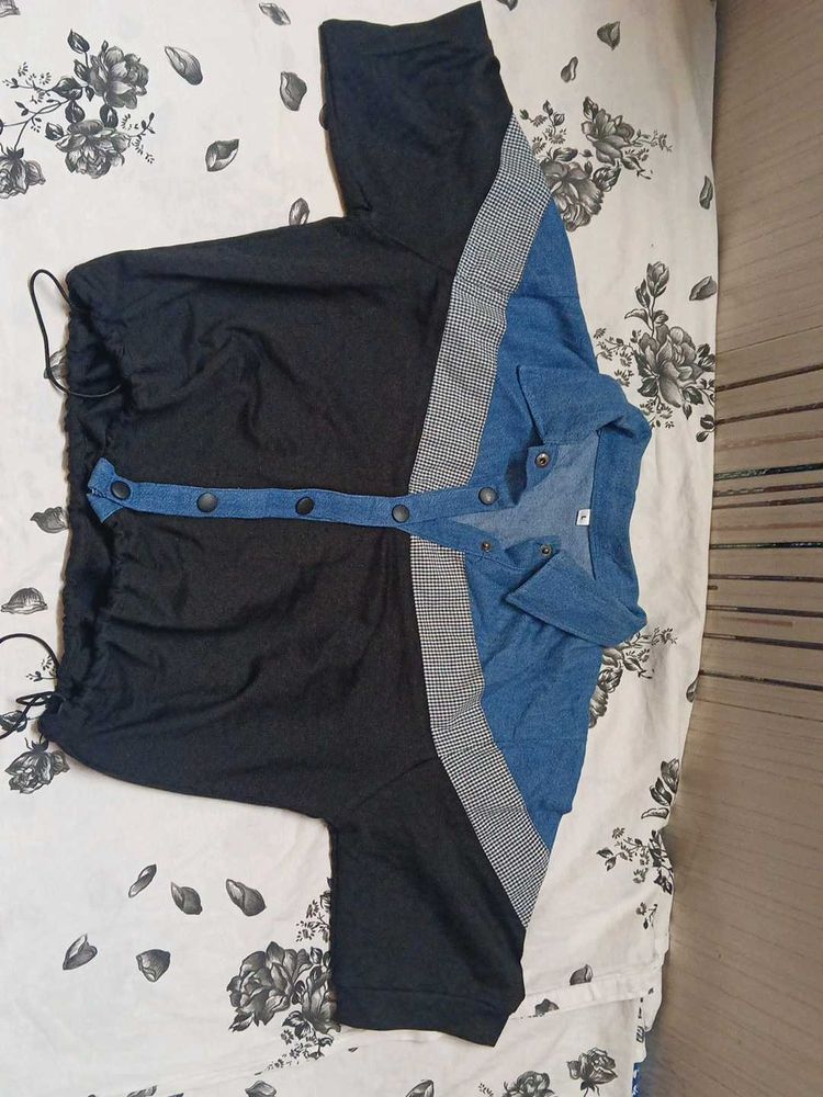 Stylish Colorblock Top