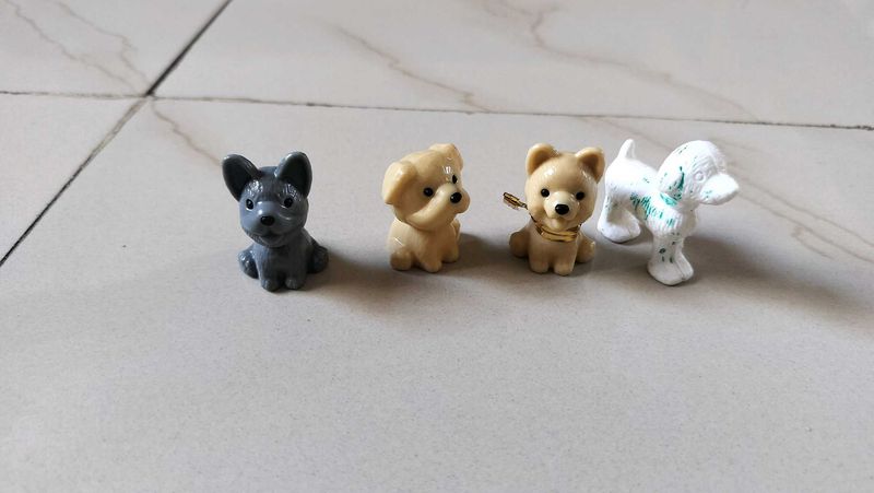 Cute Miniature Dog Figurines